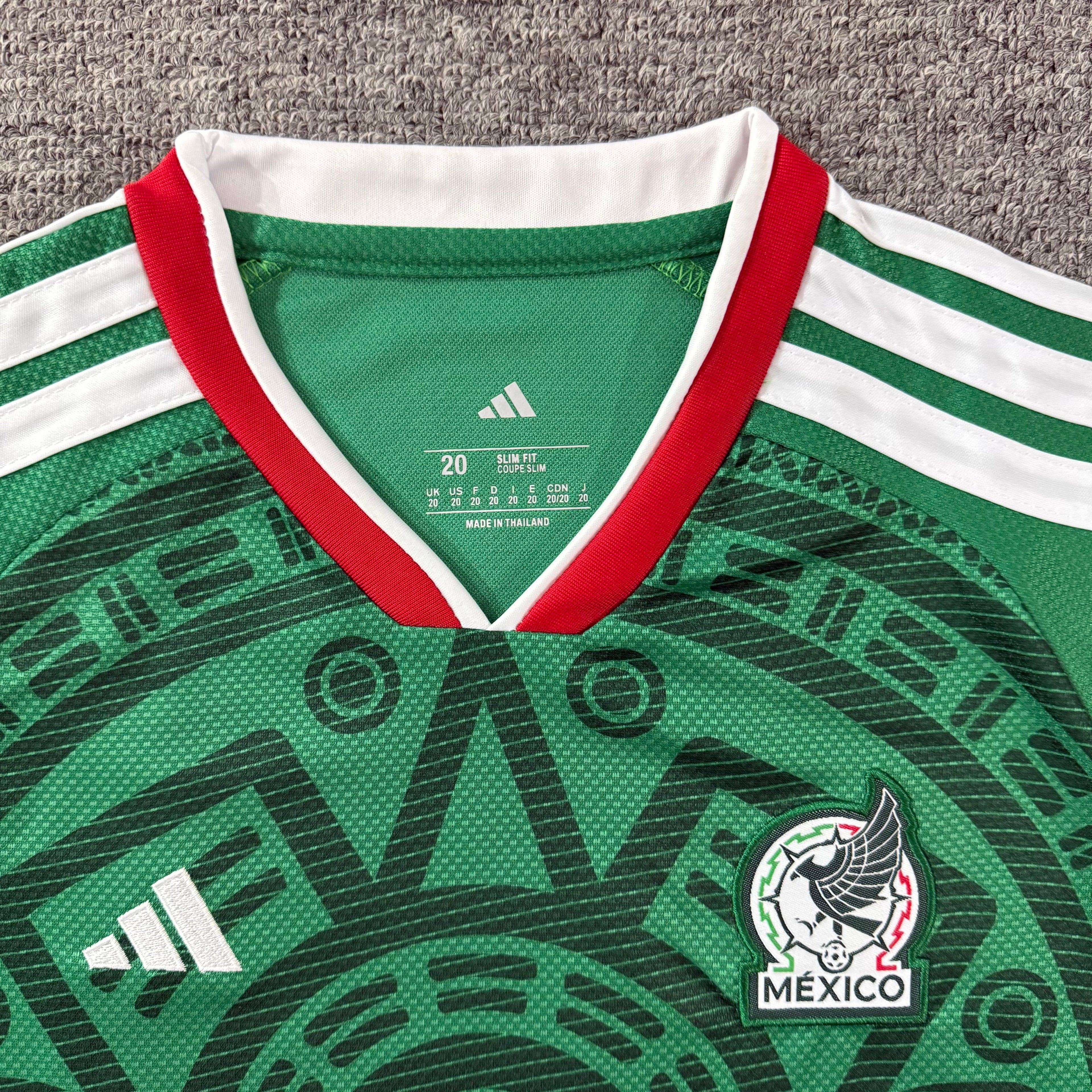 Ensemble de football enfant Mexique domicile 2026/27 – vue 4