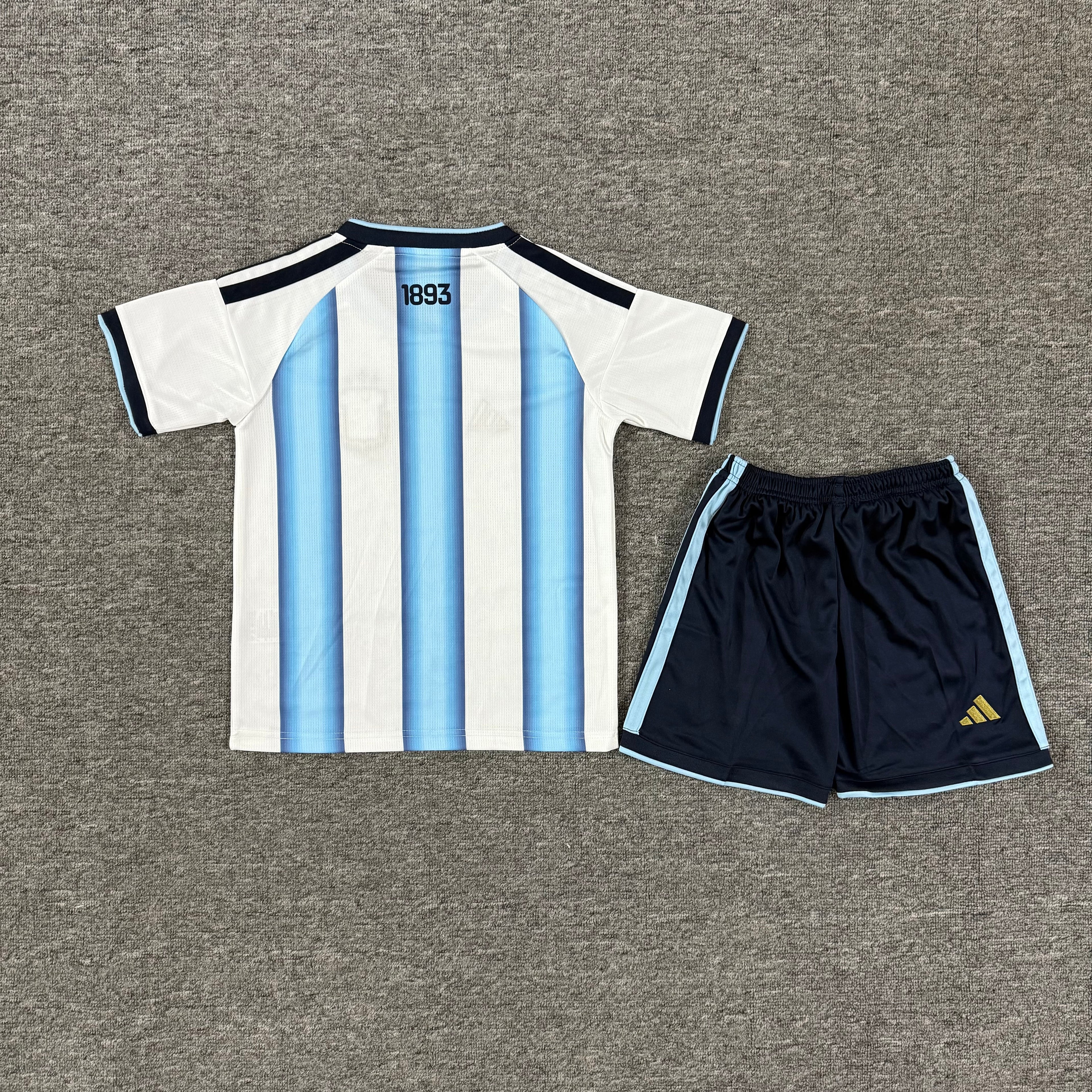 Ensemble de football enfant Argentine domicile 2026/27 – vue 2
