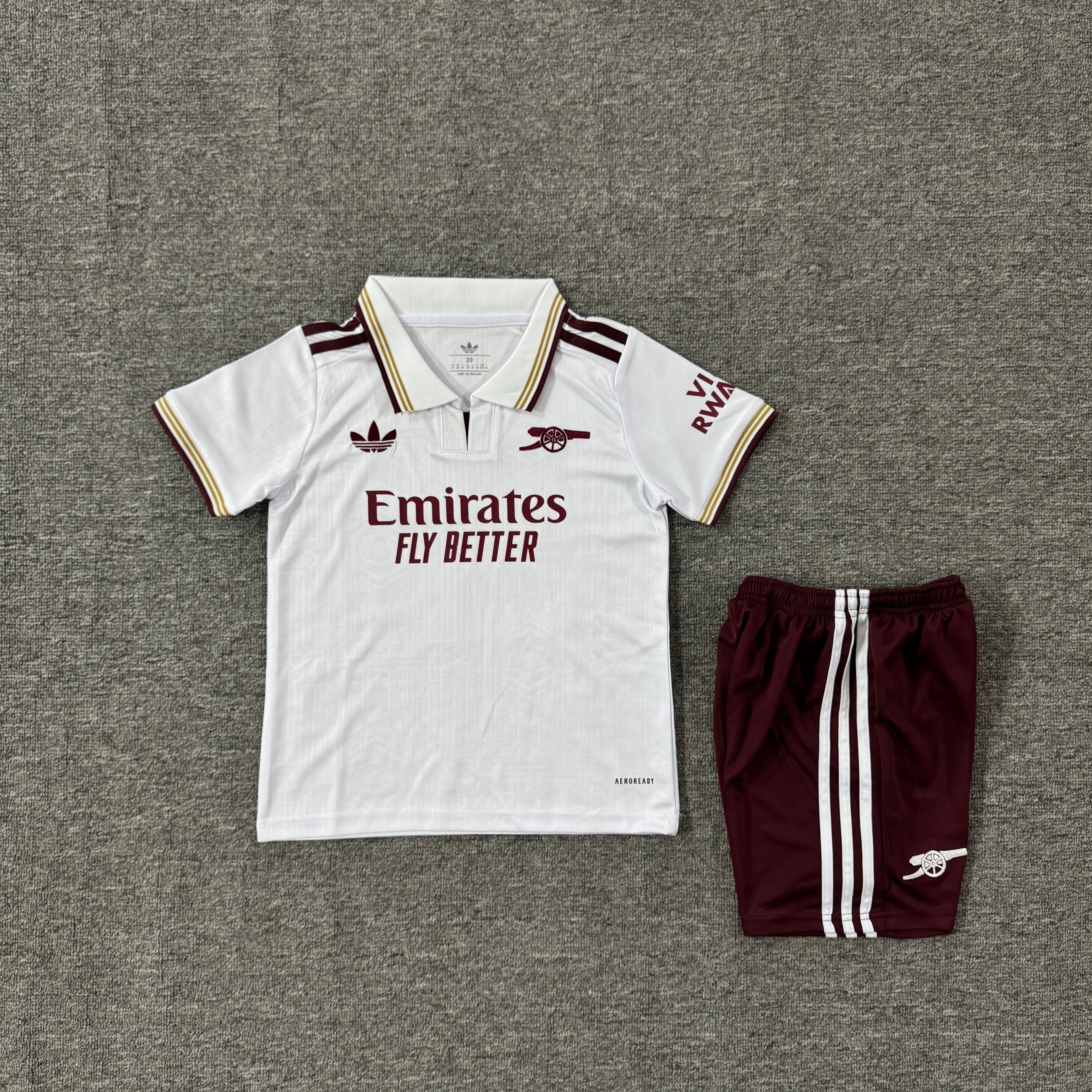 Ensemble de football enfant Arsenal third 2025/26 – vue 2