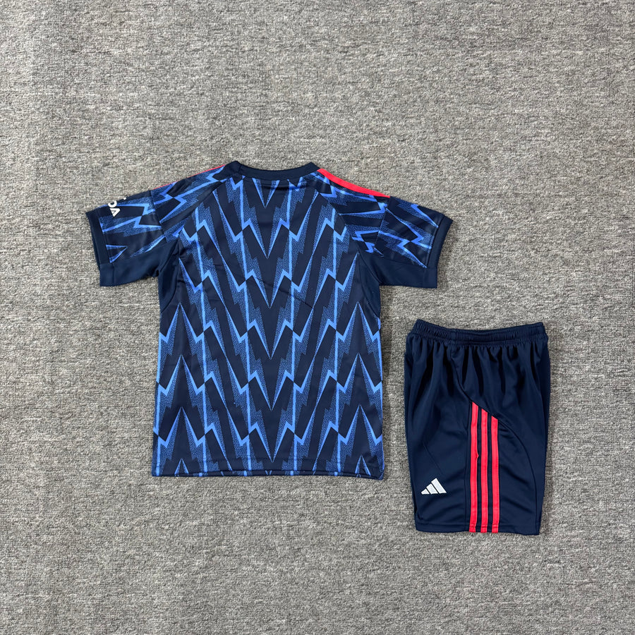 Ensemble de football enfant Arsenal extérieur 2025/26 – vue 2