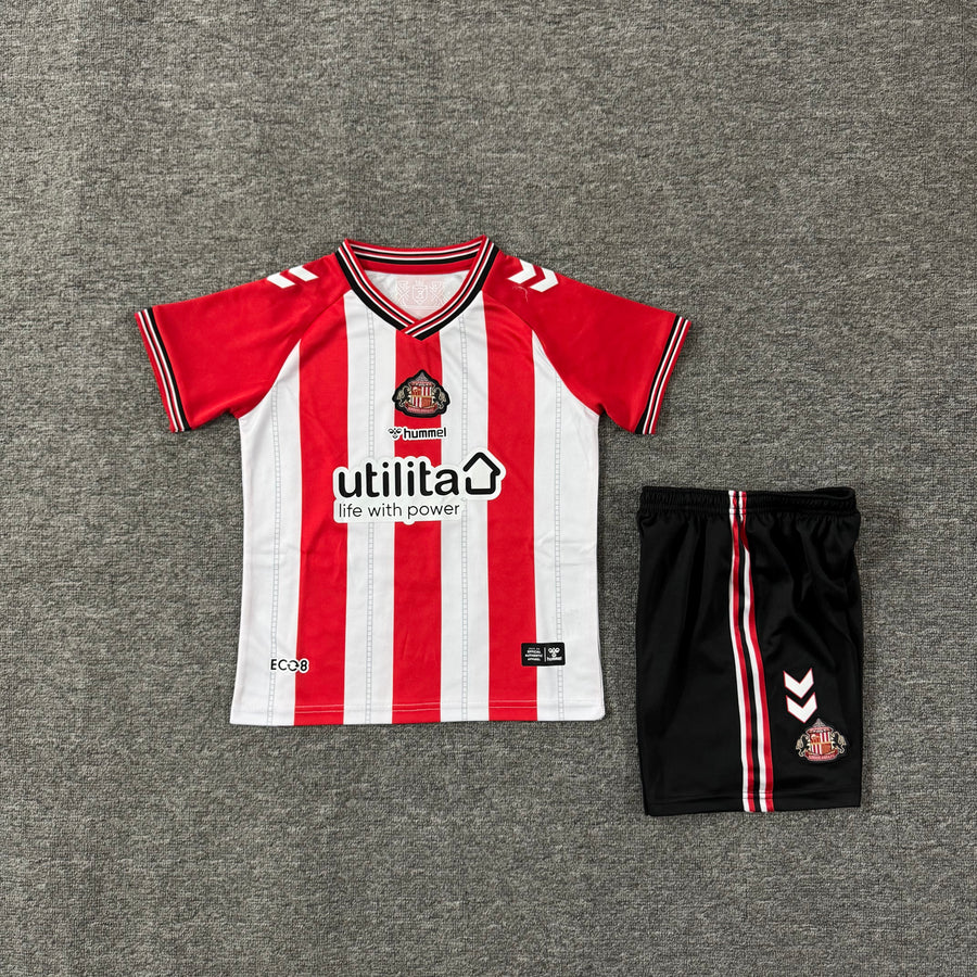 Ensemble de football enfant Sunderland domicile 2025/26 – vue 2