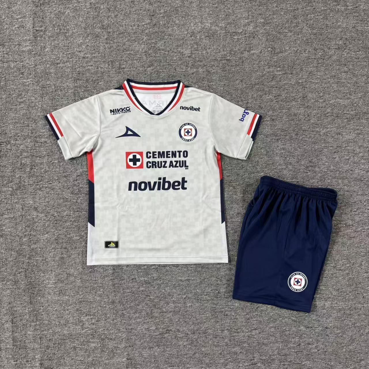 Ensemble de football enfant Cruz Azul extérieur 2025/26 – vue 2