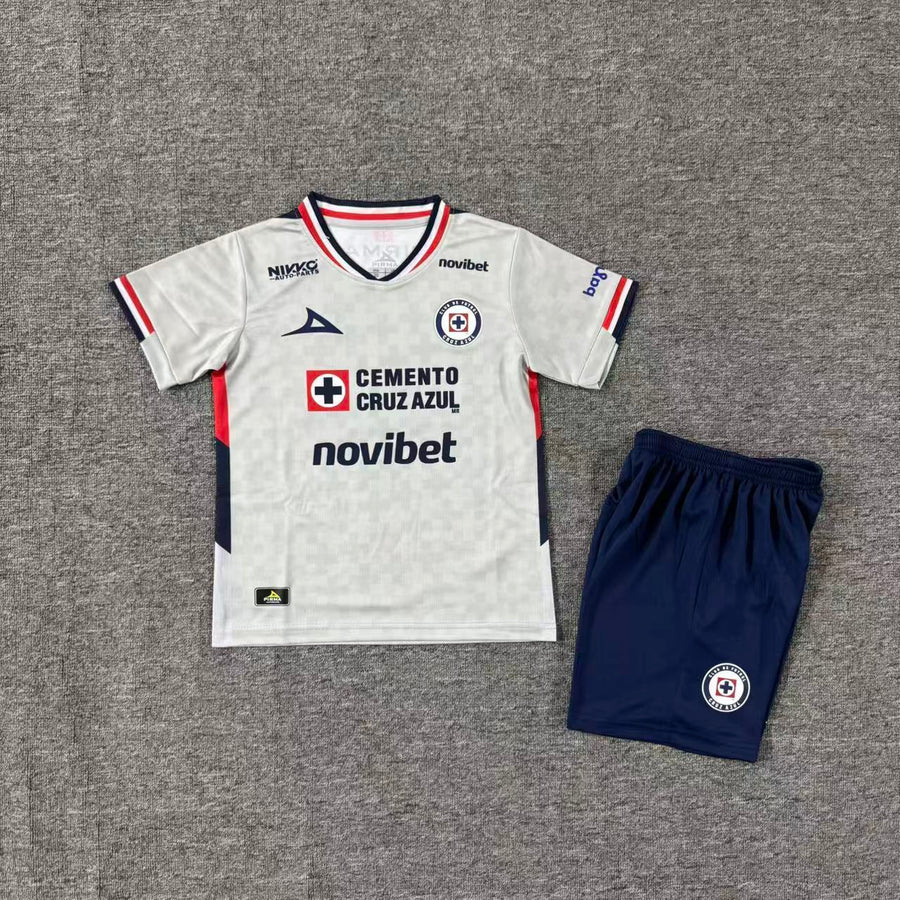 Ensemble de football enfant Cruz Azul extérieur 2025/26 – vue 2