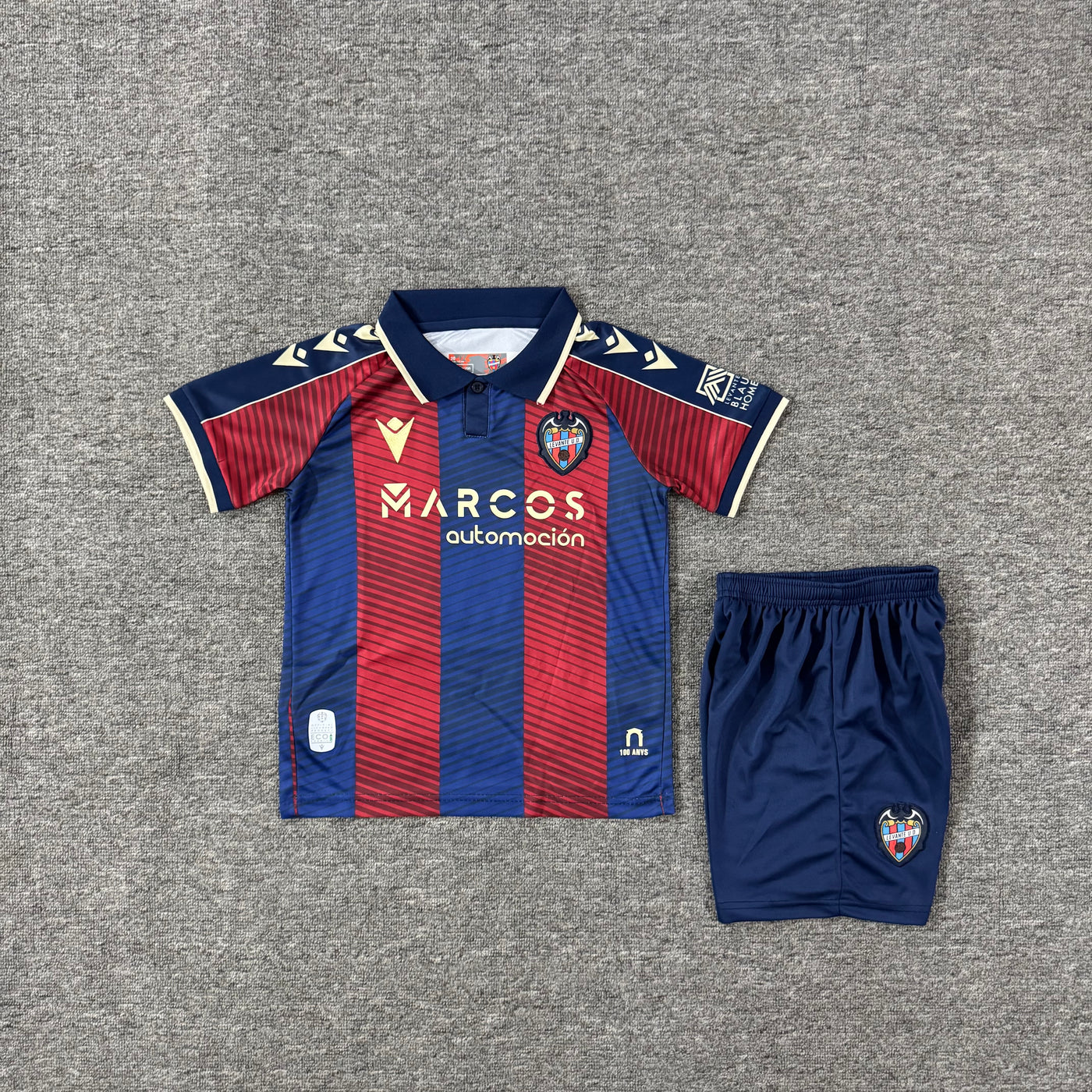 Ensemble de football enfant Levante domicile 2025/26 – vue 2