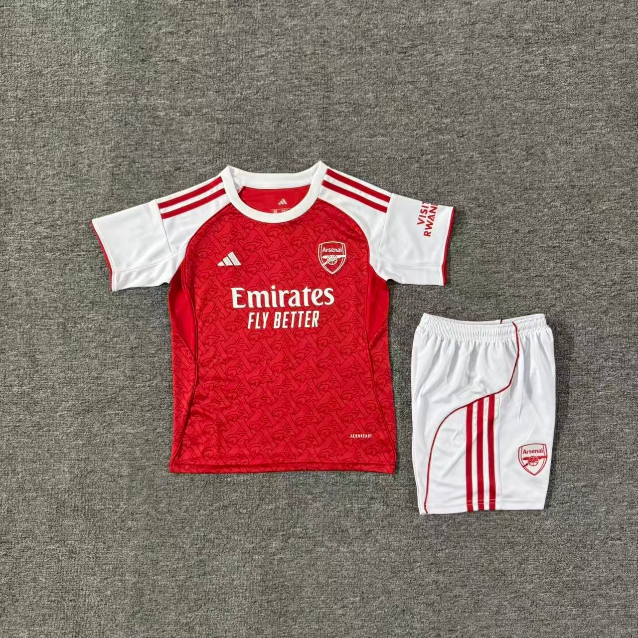 Ensemble de football enfant Arsenal domicile 2025/26 – vue 2