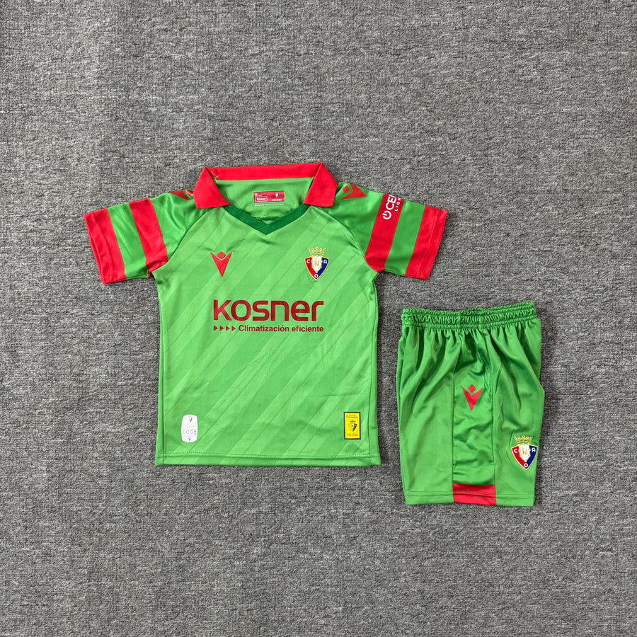 Ensemble de football enfant Osasuna extérieur 2025/26 – vue 2