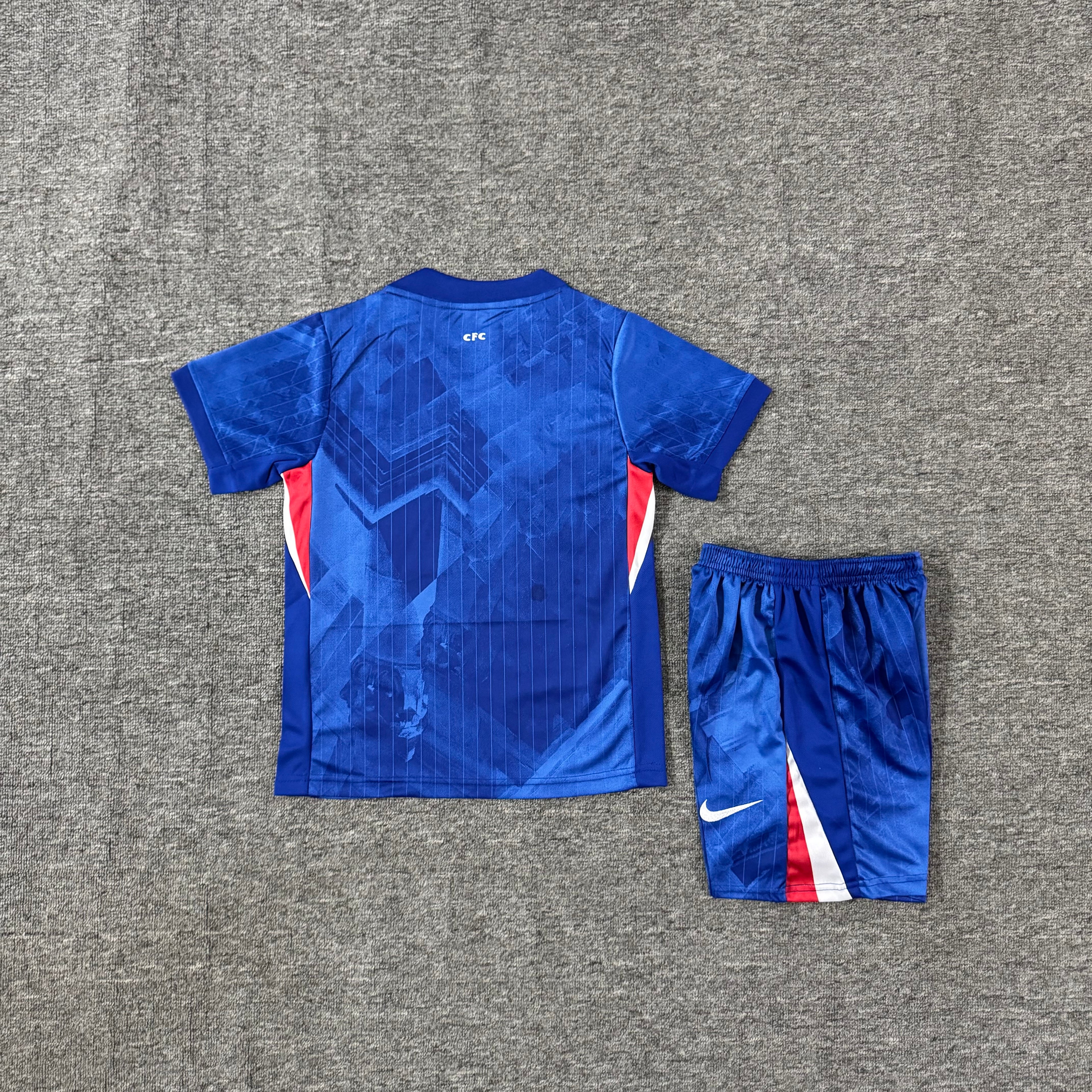 Ensemble de football enfant Chelsea domicile 2025/26 – vue 1