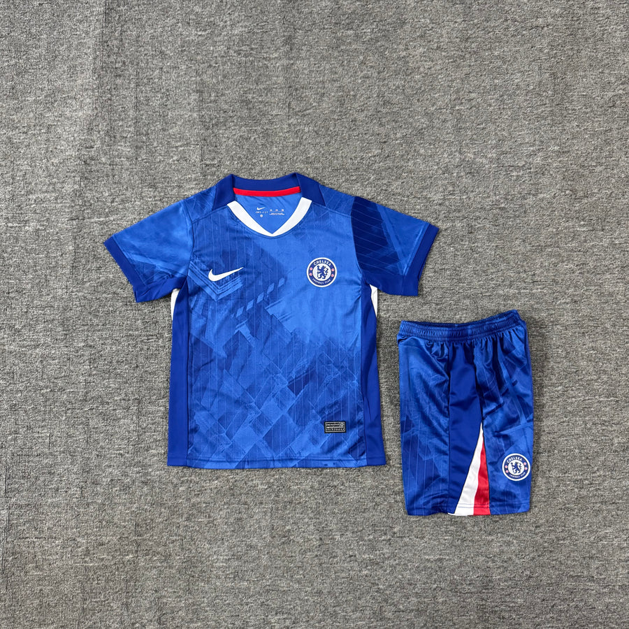 Ensemble de football enfant Chelsea domicile 2025/26 – vue 2