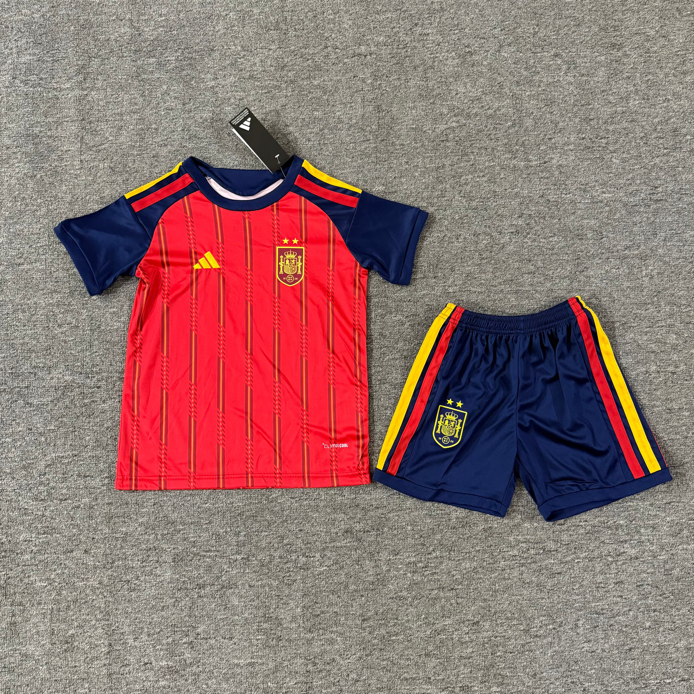 Ensemble de football enfant Espagne domicile 2026 – vue 3
