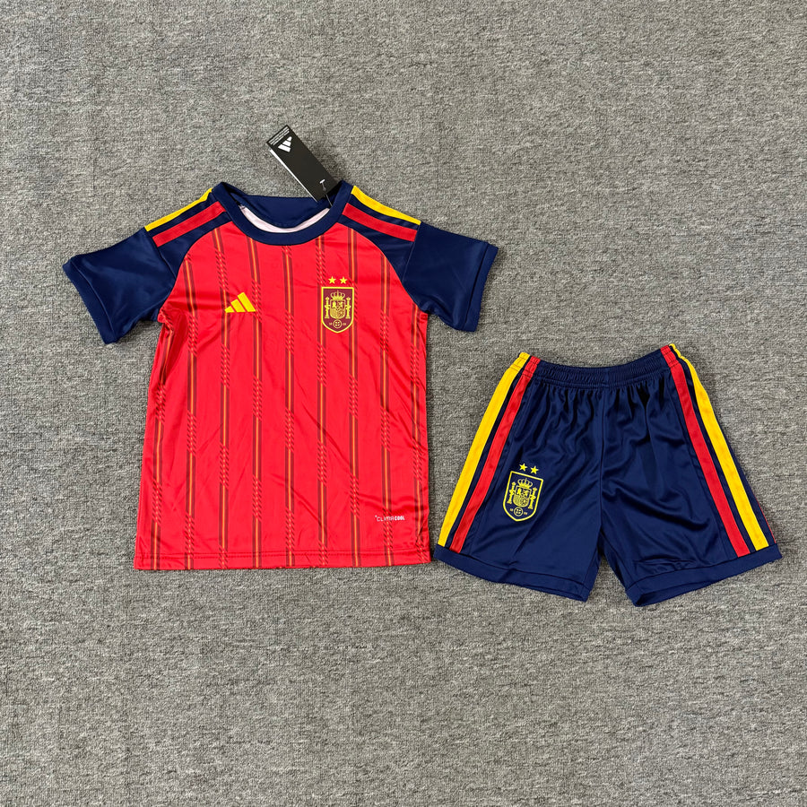 Ensemble de football enfant Espagne domicile 2026 – vue 3