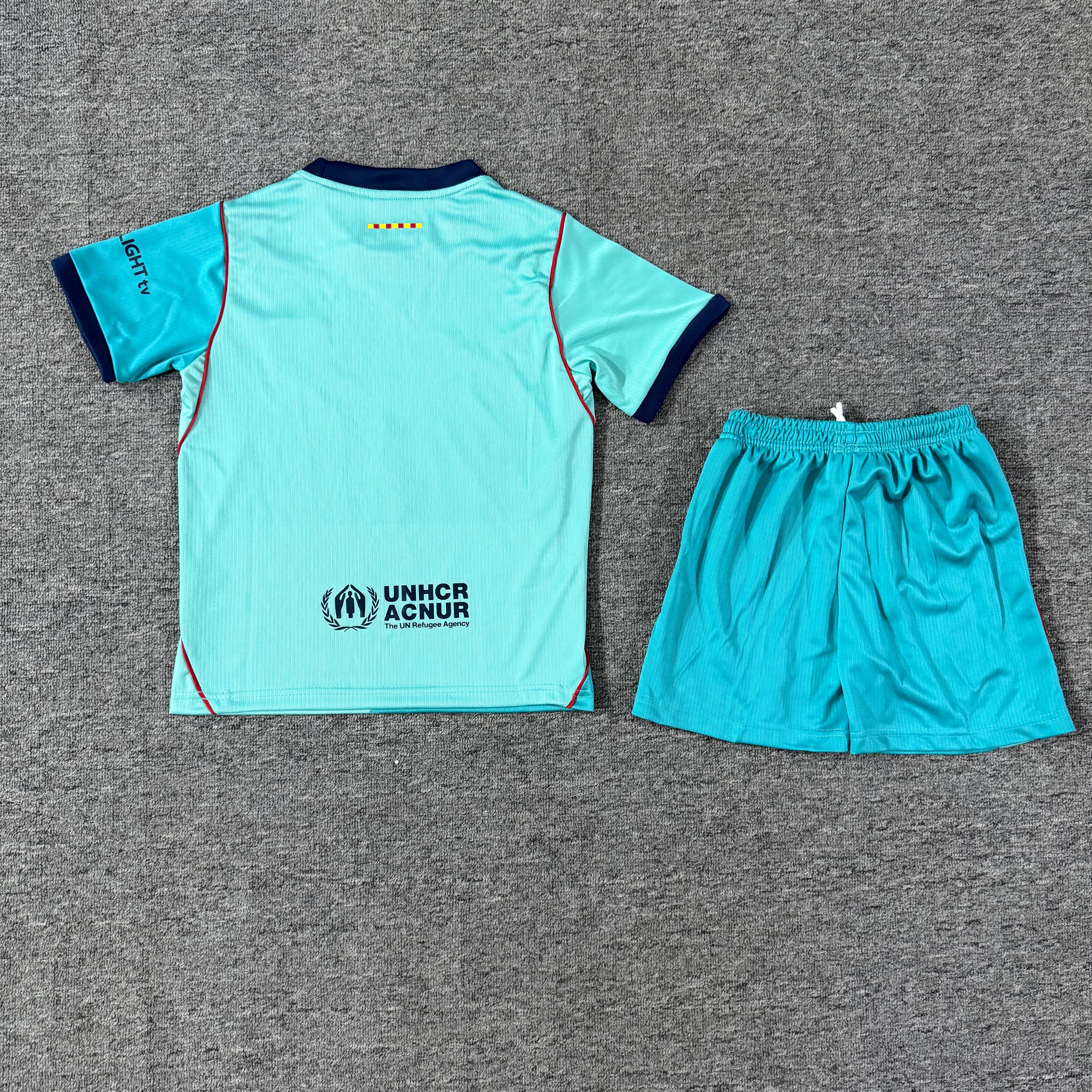 Ensemble de football enfant FC Barcelone third 2026/27 – vue 1