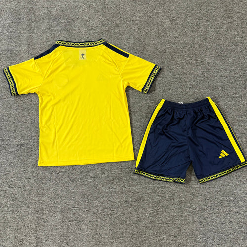 Ensemble de football enfant Al-Nassr domicile 2026/27 – vue 1