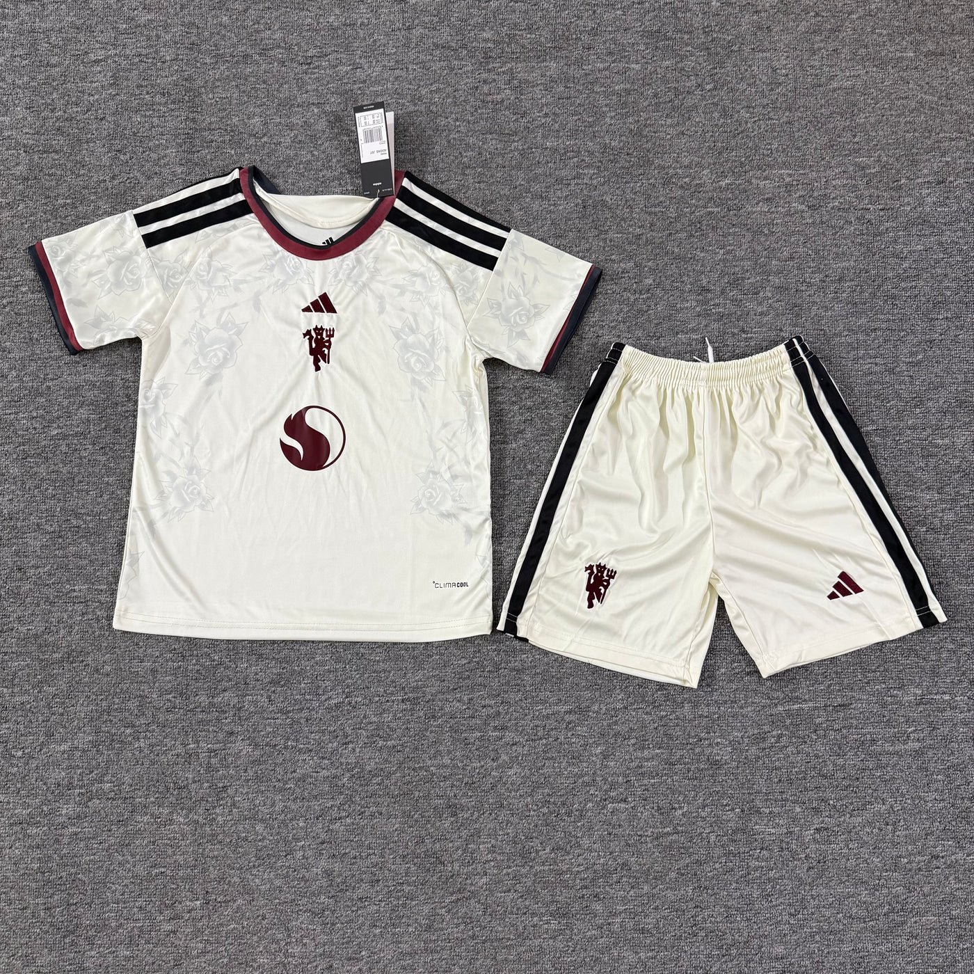 Ensemble de football enfant Manchester United third 2026/27 – vue 3