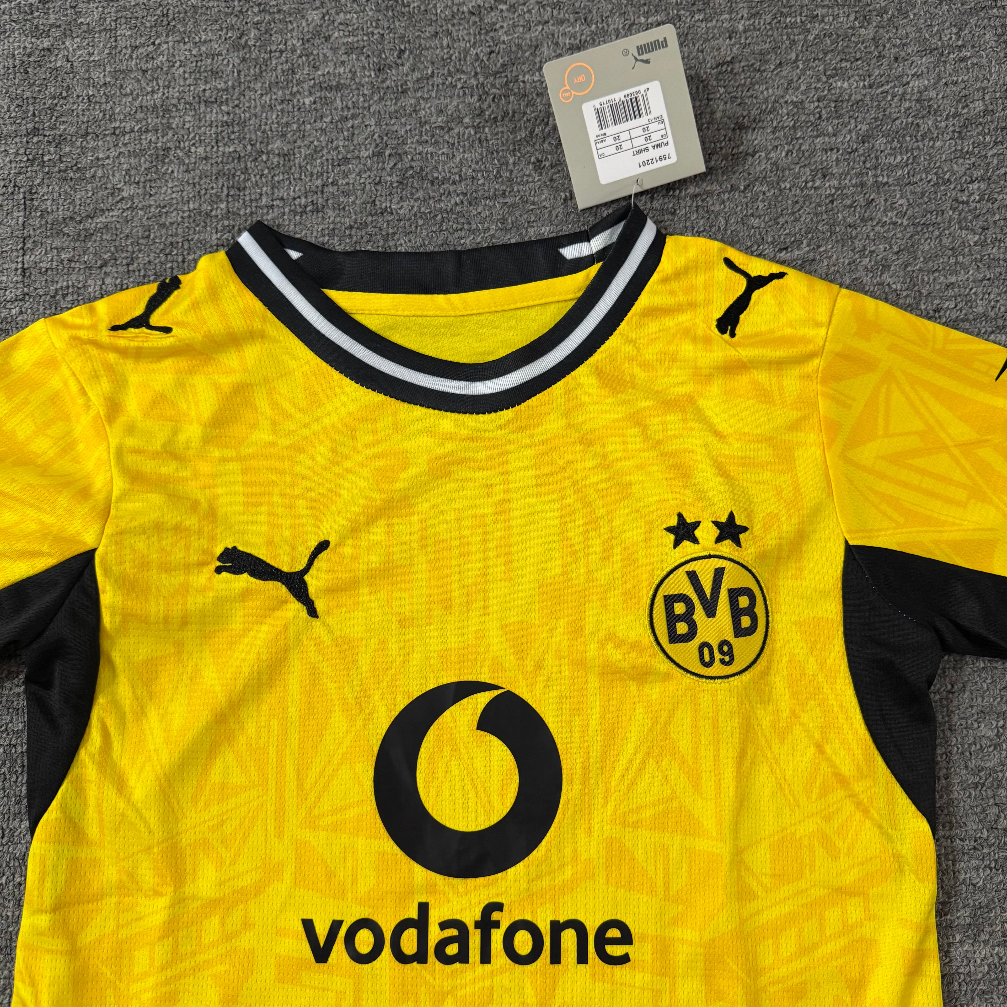 Ensemble de football enfant Borussia Dortmund domicile 2026/27 – vue 2
