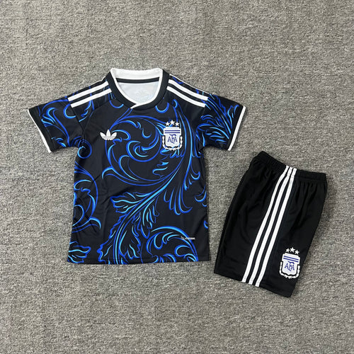 Ensemble de football enfant Argentine extérieur 2026 – vue 3