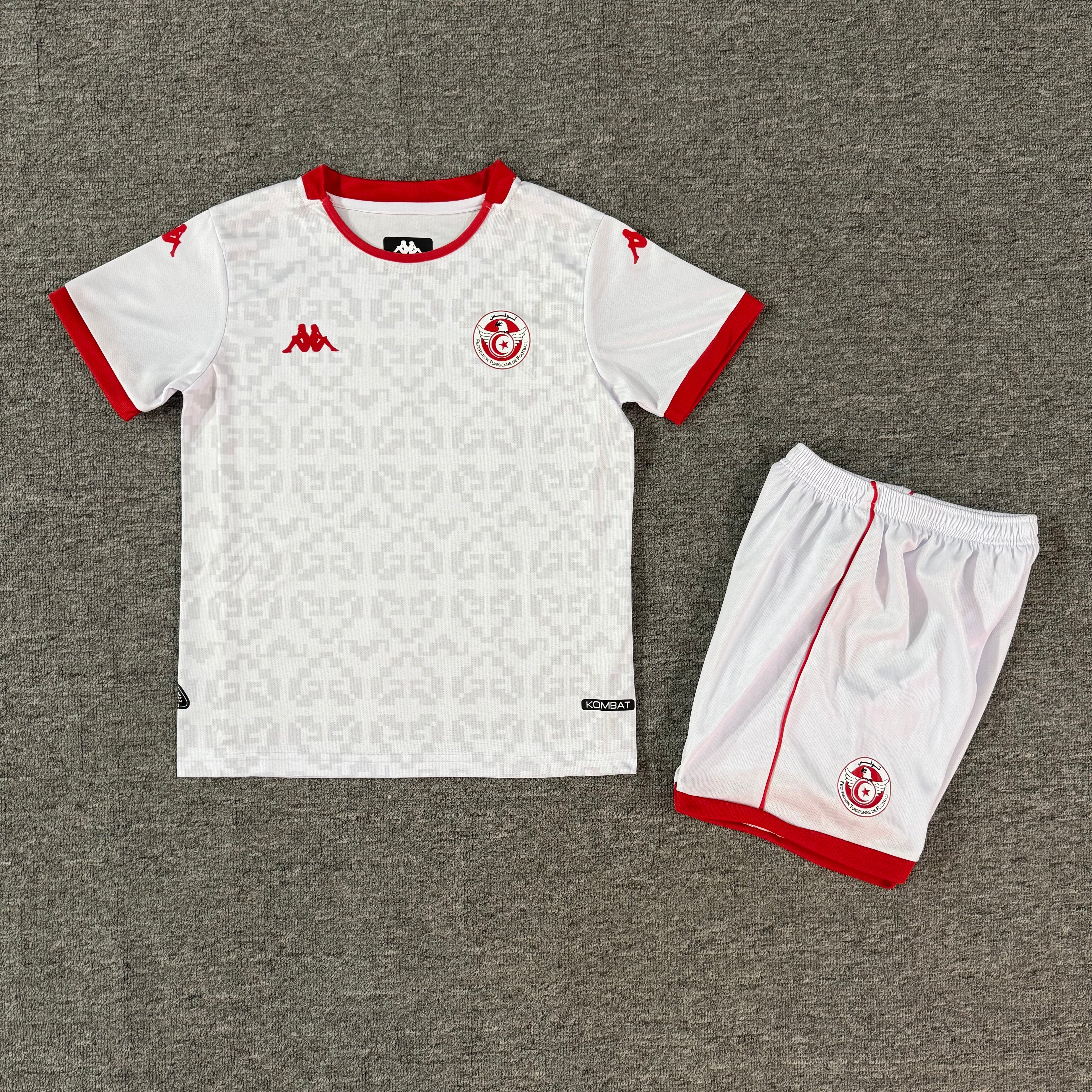 Ensemble de football enfant Tunisie extérieur 2026/27 – vue 3
