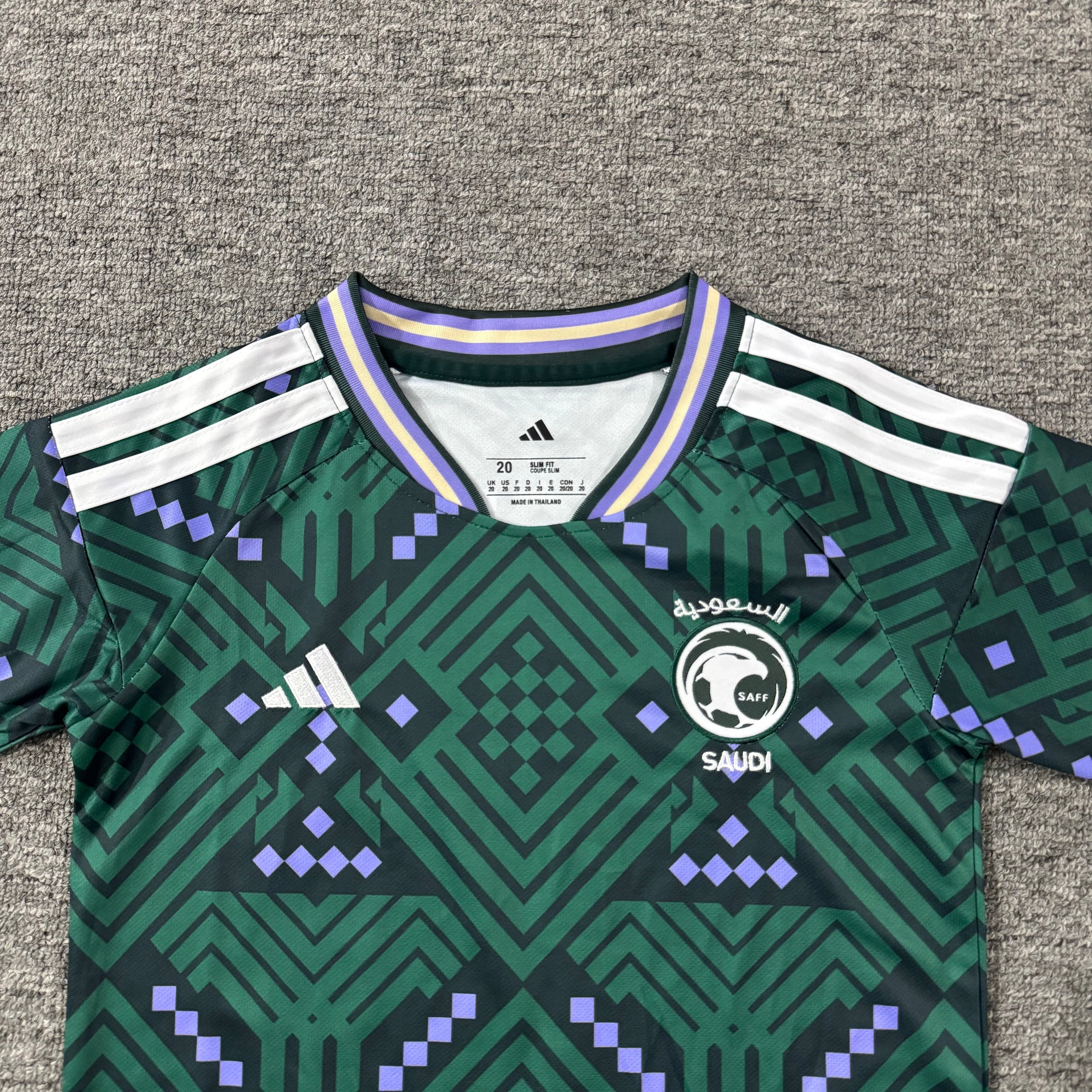 Ensemble de football enfant Arabie saoudite domicile 2026/27 – vue 2