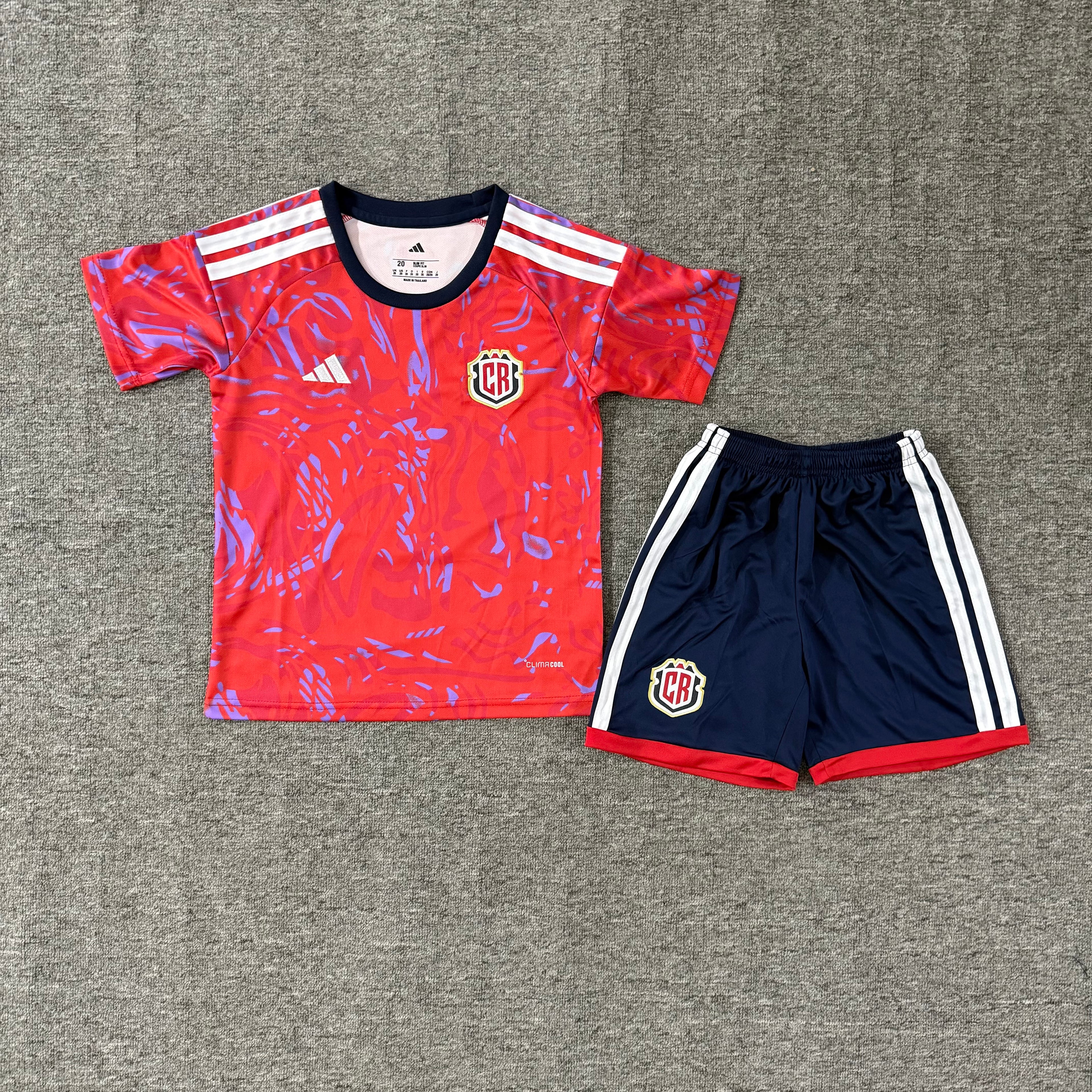 Ensemble de football enfant Costa Rica domicile 2026/27 – vue 4