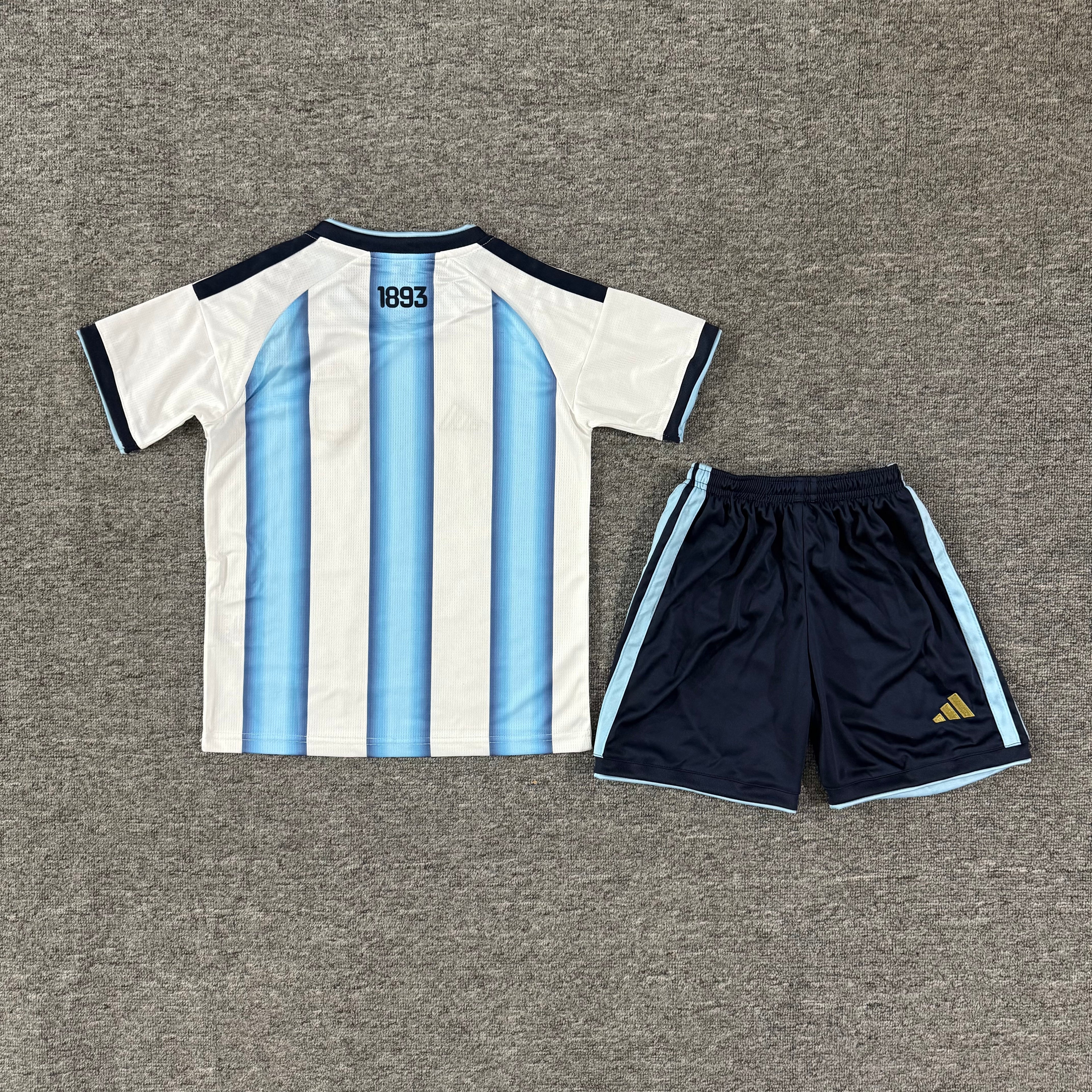 Ensemble de football enfant Argentine domicile 2026/27 – vue 1