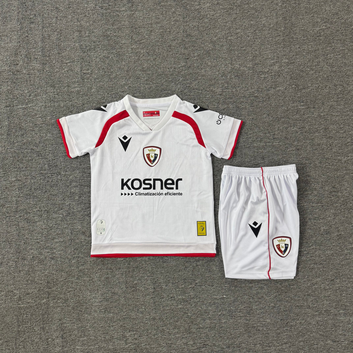 Ensemble de football enfant Osasuna third 2025/26 – vue 2