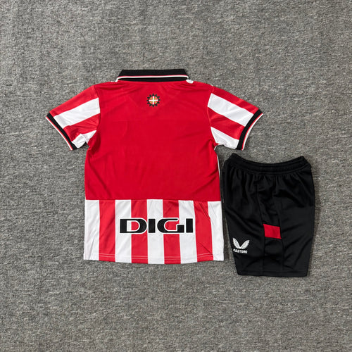 Ensemble de football enfant Athletic Bilbao domicile 2025/26 – vue 1