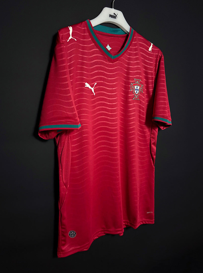 Maillot Portugal domicile 2025/26 – motif ondulé – vue 2
