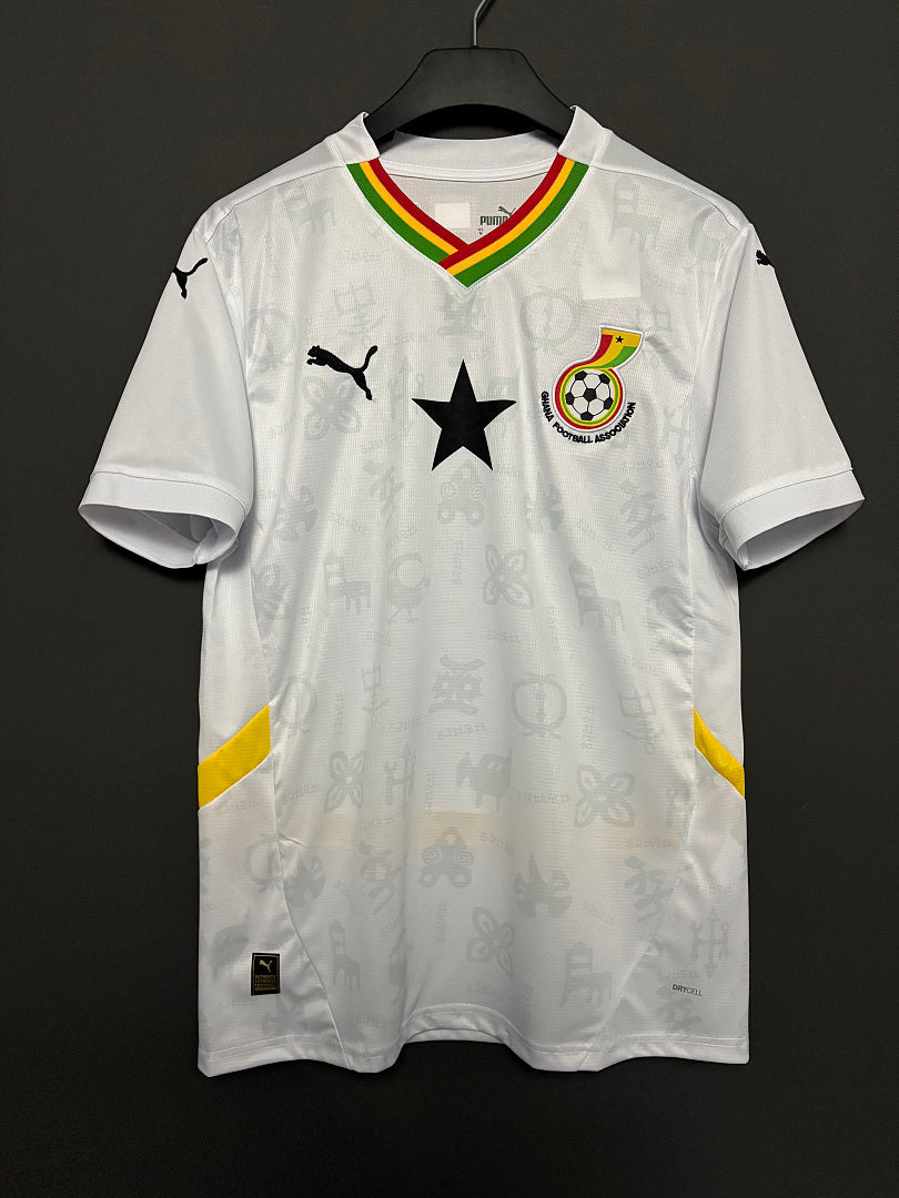 Maillot Ghana domicile 2025 – blanc
