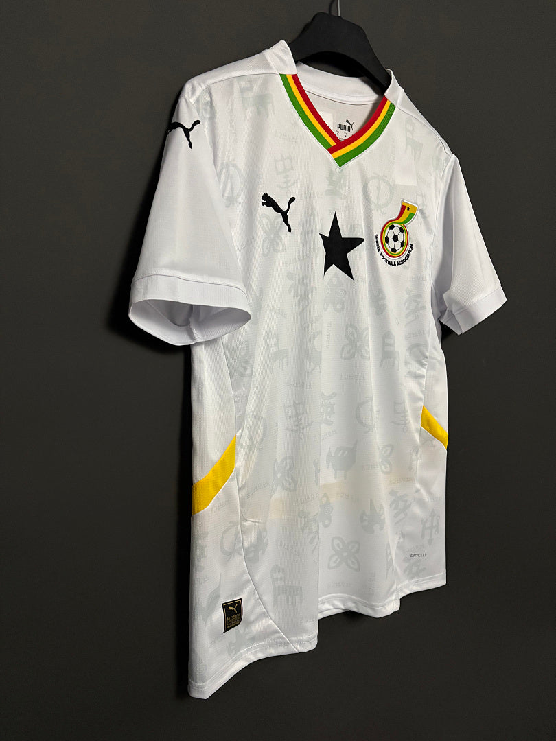 Maillot Ghana domicile 2025 – blanc – vue 2