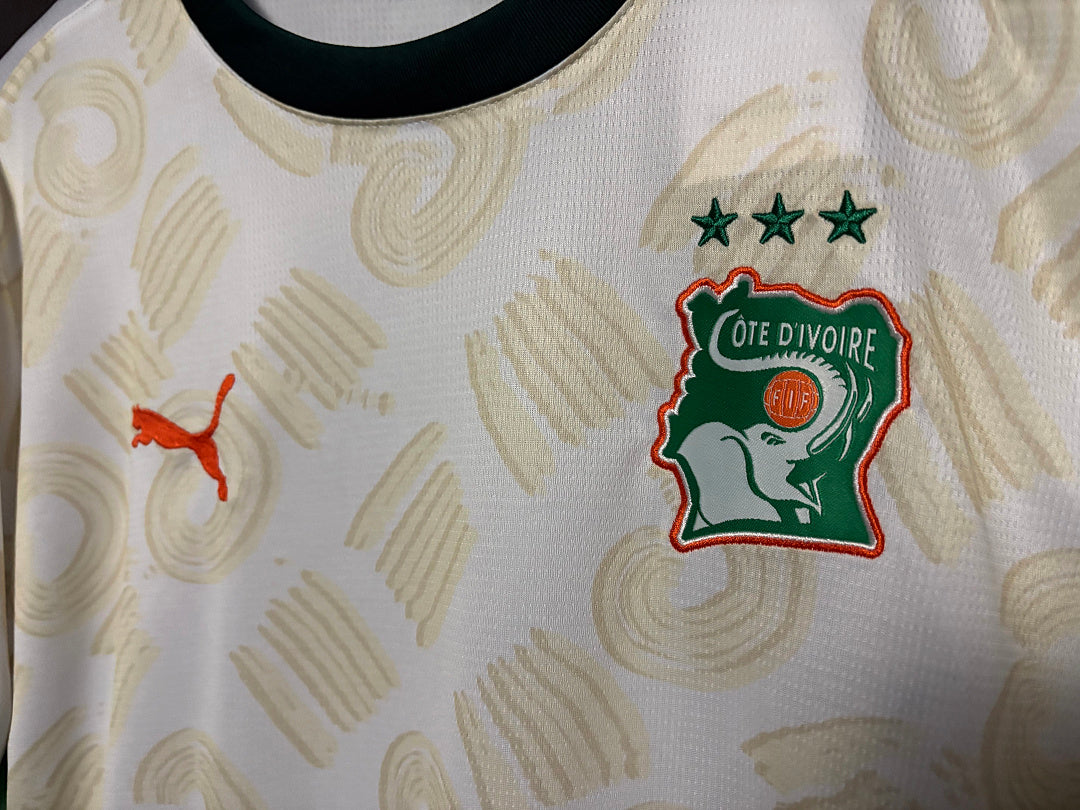 Maillot Côte d’Ivoire extérieur 2025 – vue 4