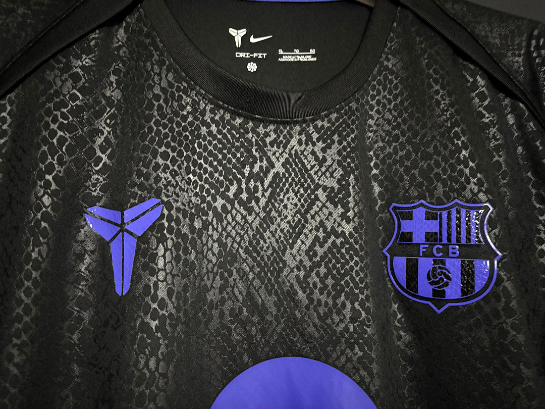 Haut entraînement Barça 2025/26 – Noir – vue 4