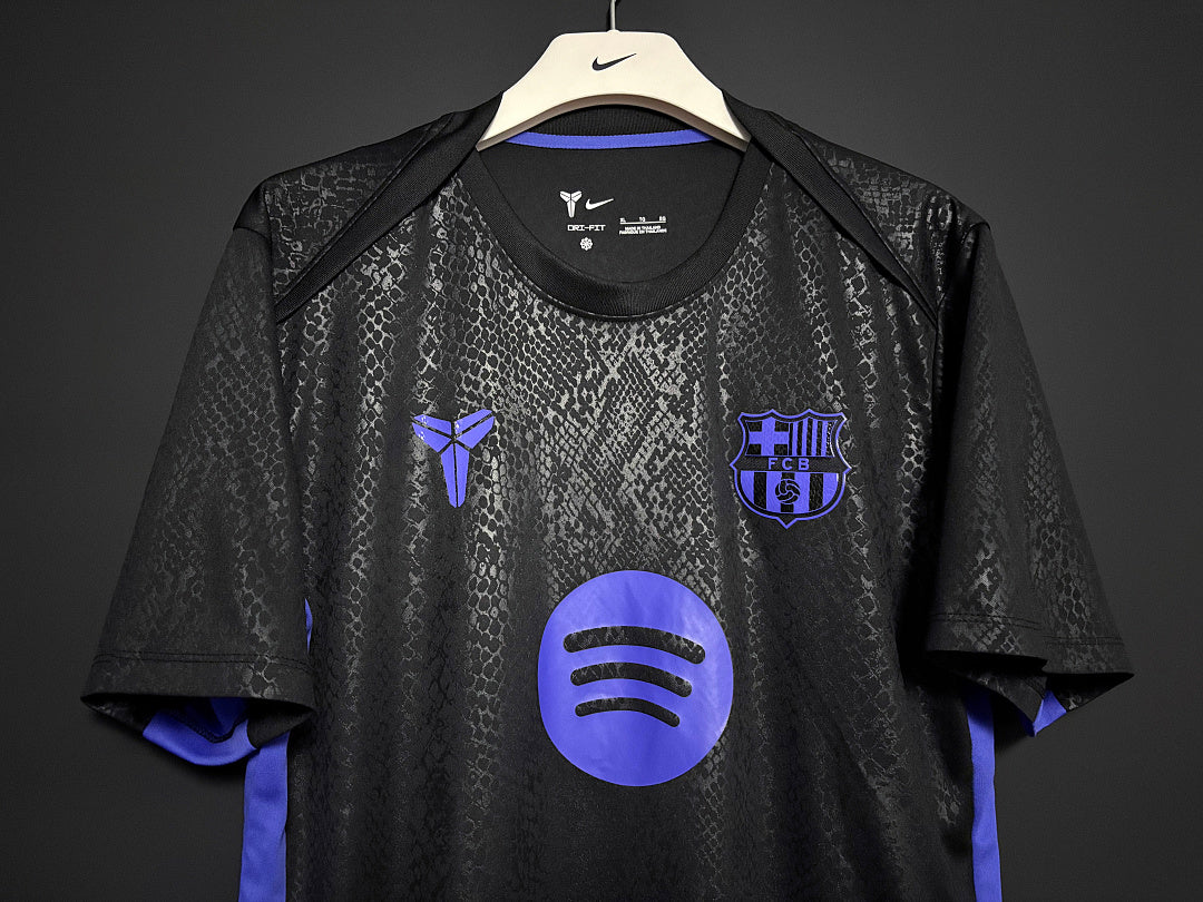Haut entraînement Barça 2025/26 – Noir – vue 5