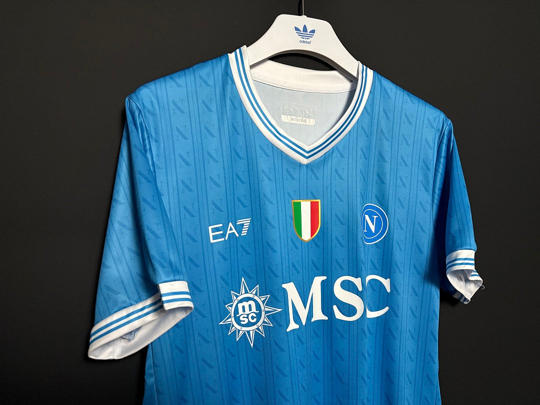 Maillot Naples domicile 2025/26 | Virello – vue 5